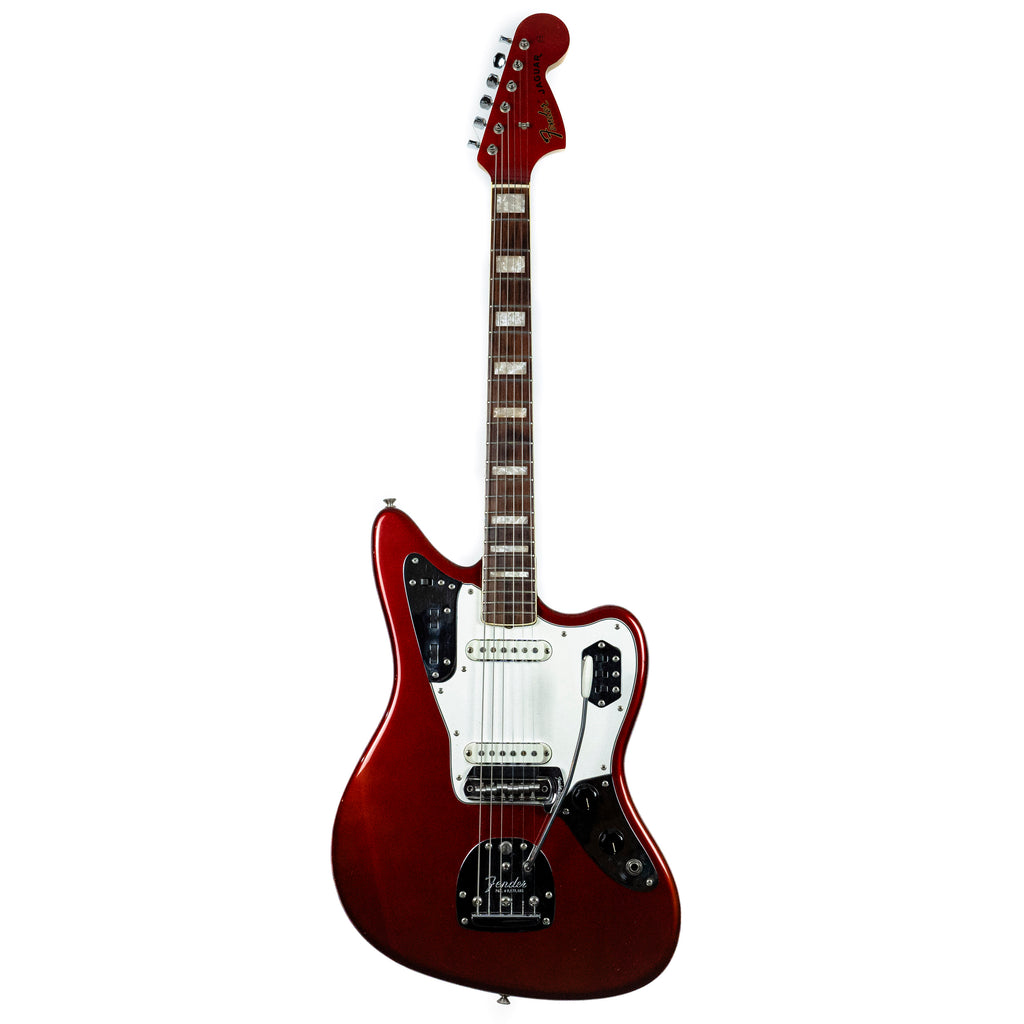 Fender 1969 Jaguar Candy Apple Red (Matching Headstock) — Rudy's Music