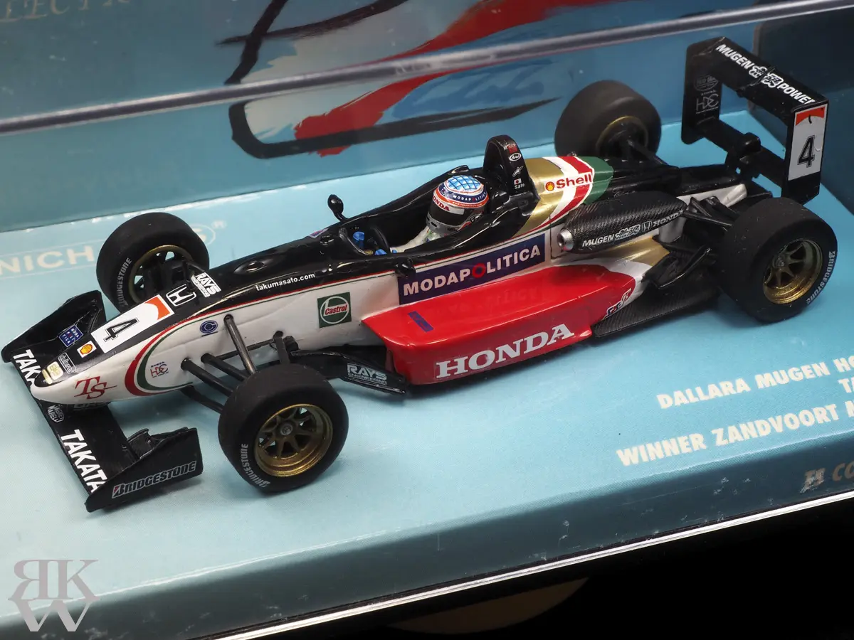 ミニチャンプス 1/43 ダラーラ 無限ホンダ F301 佐藤琢磨 | さいねの