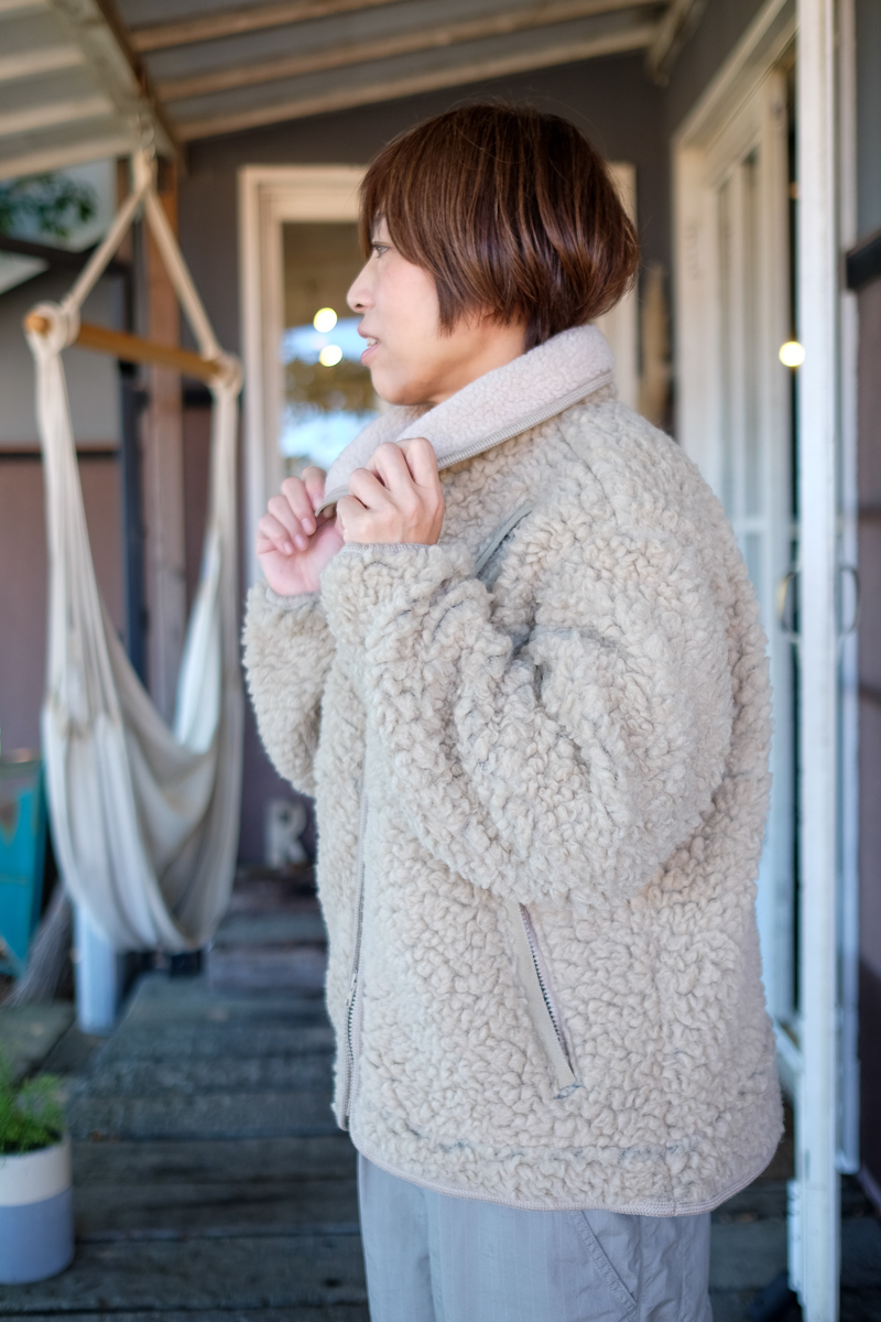 THE NORTH FACE PURPLE LABEL Wool Boa Fleece Field Jacket – RUSTIC