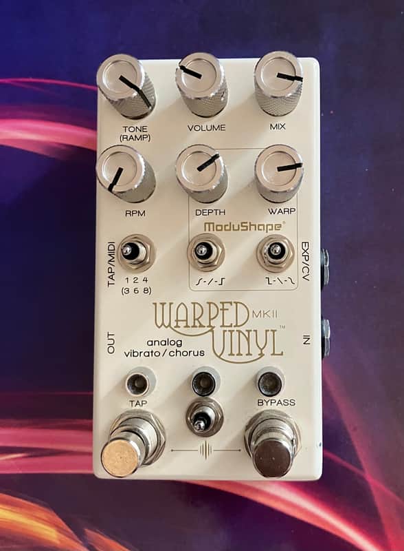 Chase Bliss Audio Warped Vinyl mkII Analog Chorus/Vibrato | Reverb