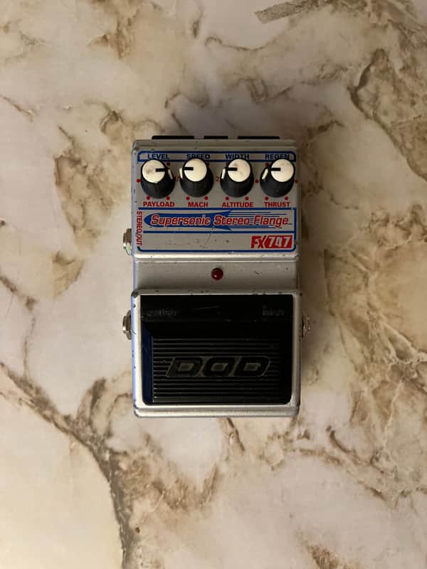 Mid 90's DOD FX747 Supersonic Stereo Flanger | Reverb