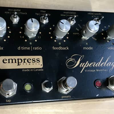 Empress Vintage Modified Superdelay Pedal | Reverb