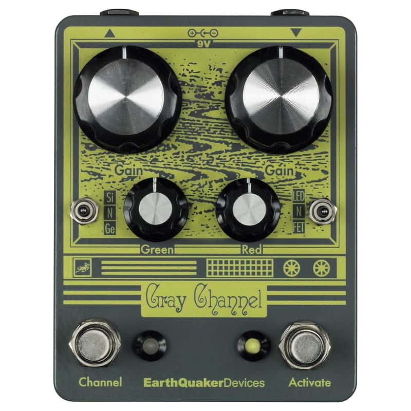 EarthQuaker Devices Gray Channel Dynamic Dirt Doubler | Reverb