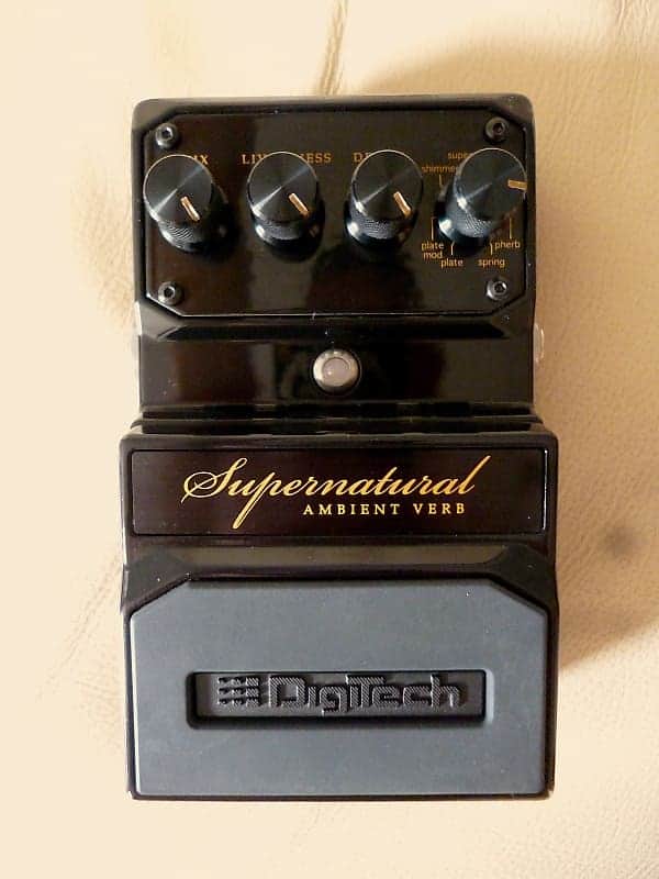 DigiTech Supernatural Stereo Ambient Reverb Pedal | Reverb UK