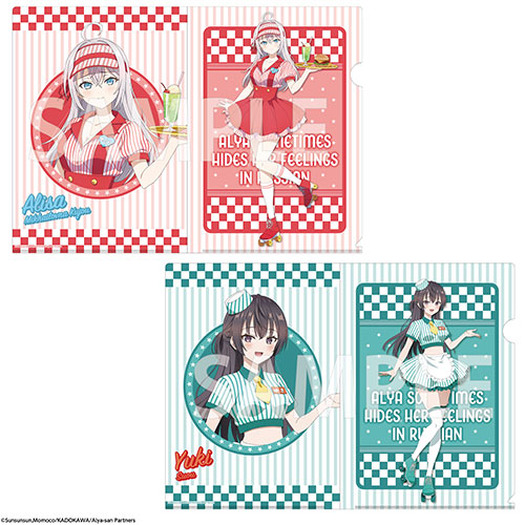 ロシデレ」アーリャ、有希がめちゃキュートなダイナー制服に