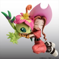 デジモンのハイクオリティフィギュア登場! ミミ&パルモン／光子郎