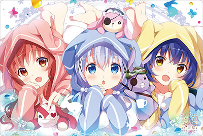 宇治松千夜 チノ ラバーマット 3枚 宇治松千夜 チノ ラバーマット 3枚