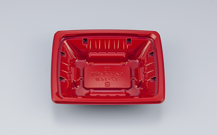 CZラプレ角丼17－14浅 朱本体 | 製品詳細 | シーピー化成株式会社