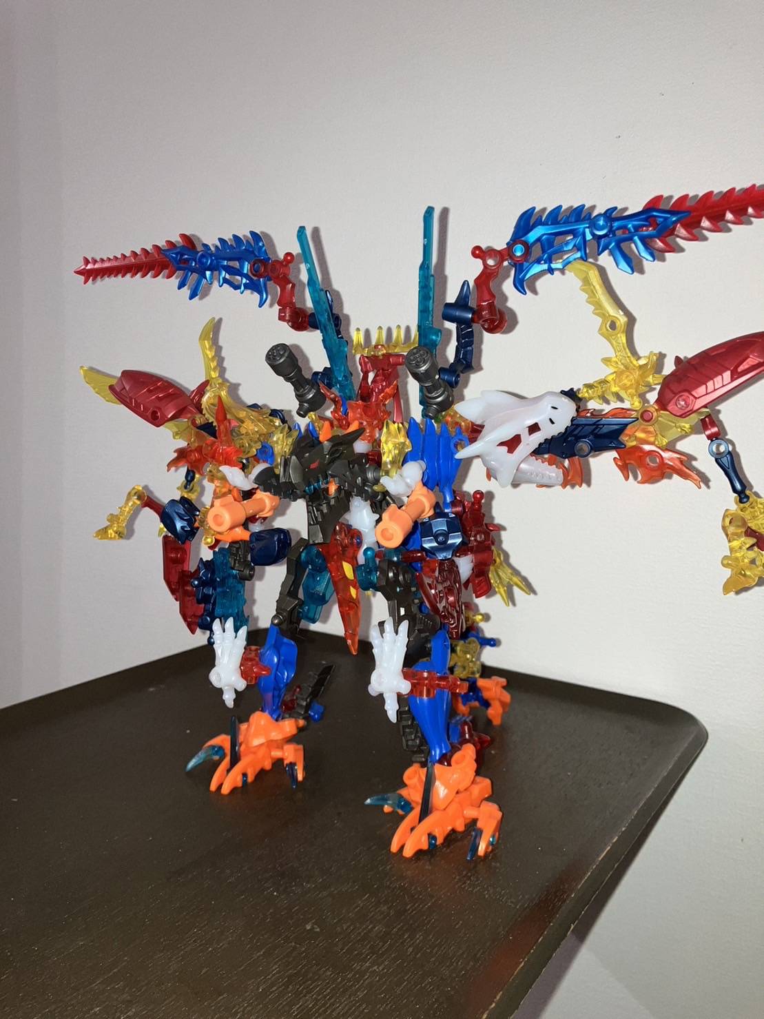 覇王竜皇帝スーパーアーマードブレイズティラノキング | カバヤ食品