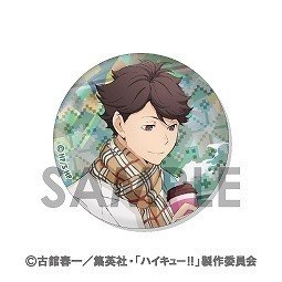 ハイキュー！！ トレーディングホログラム缶バッジ～Autumn＆Winter