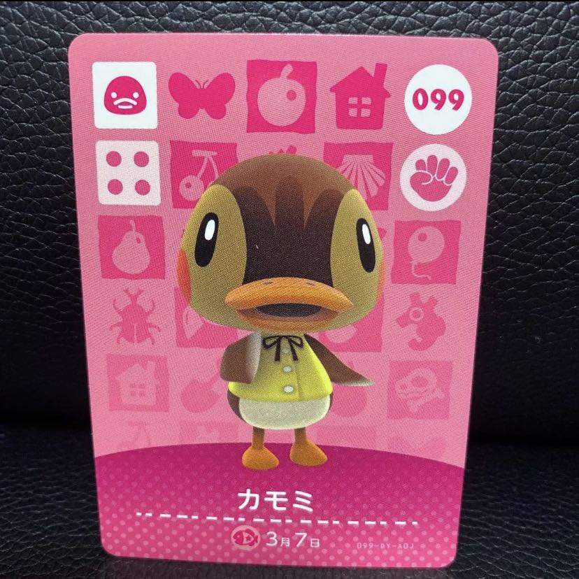 あつまれどうぶつの森 amiiboカード カモミ 1枚の通販 bbb（507213583