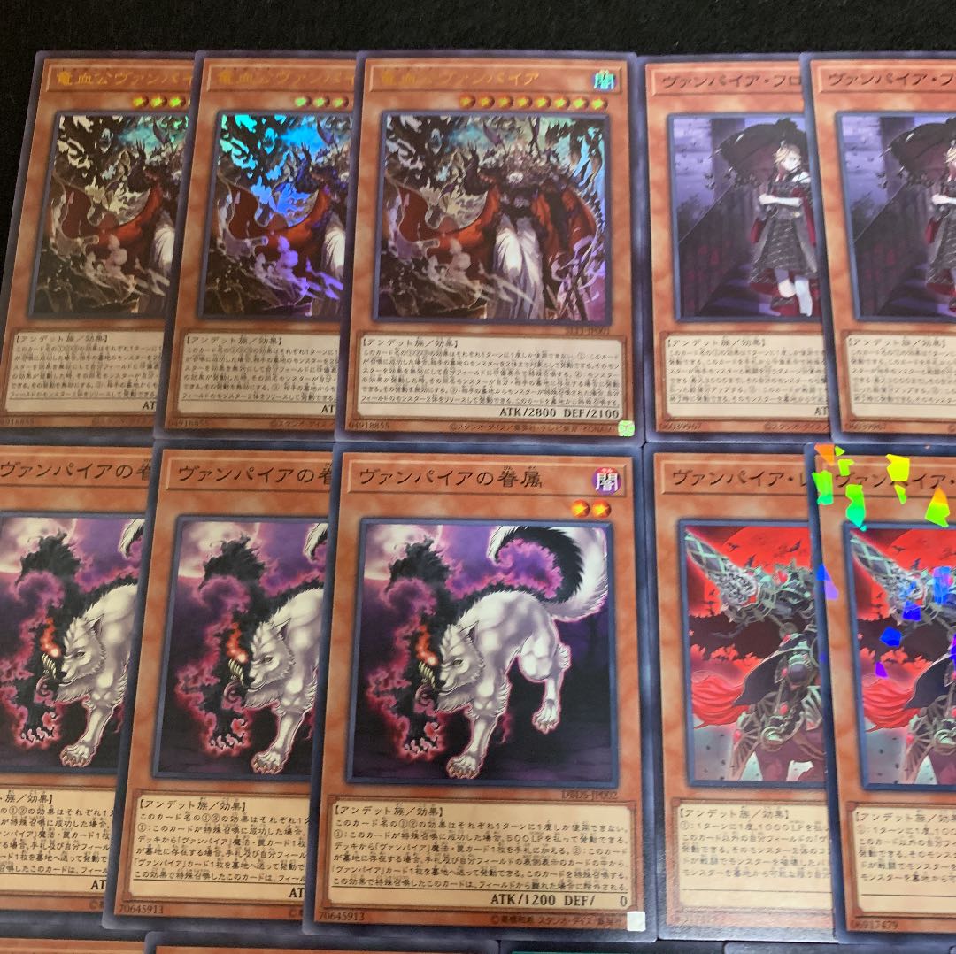 遊戯王 ヴァンパイアデッキ40枚+EX15枚 30枚の通販 おしりす