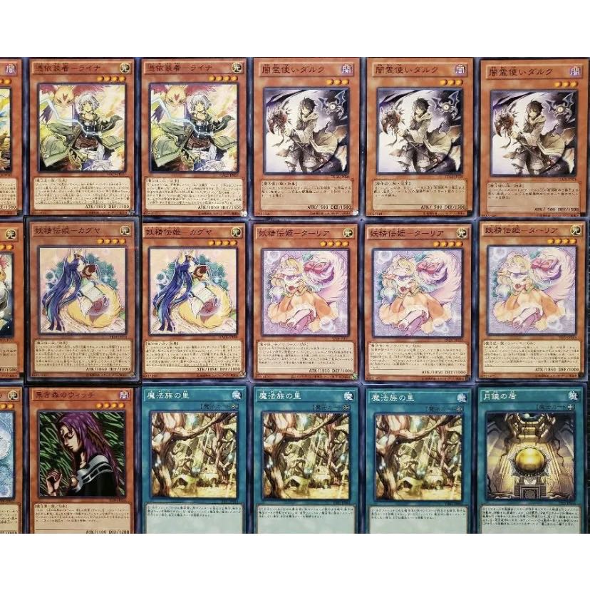 ワイト】NO.338 遊戯王構築済み フェアリーテイル妖精伝姫霊使いデッキ