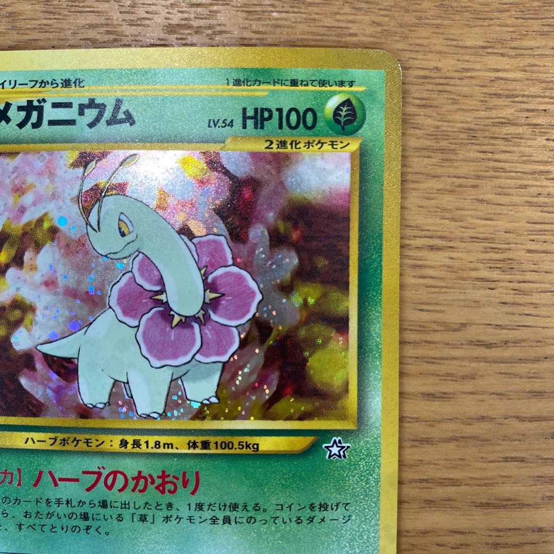 ポケモンカード旧裏 メガニウム 1枚の通販 yuta（524664806） | magi