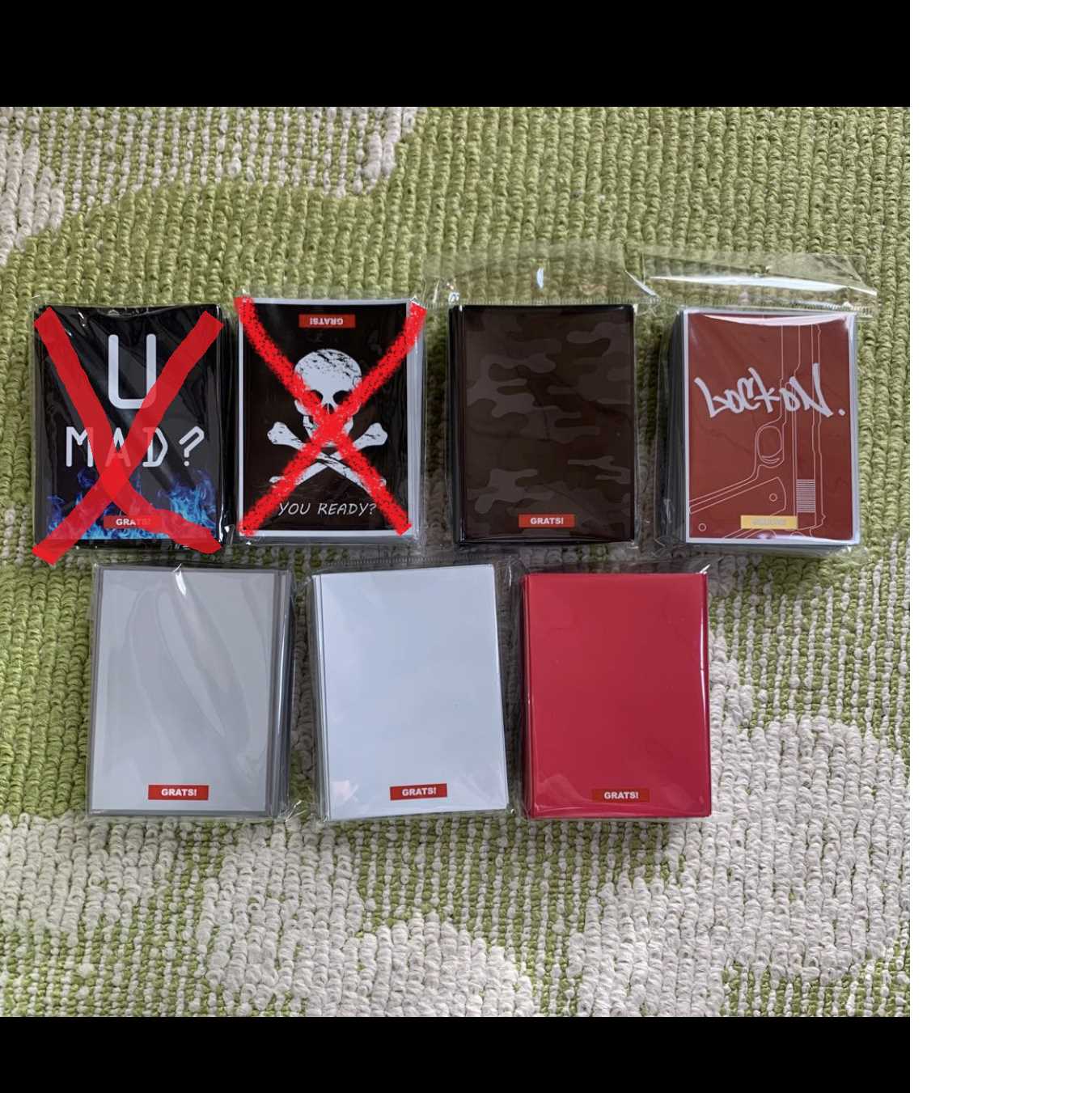 GRATS! スリーブ 5種セット バラ売り可能の通販 セモポヌメ（51149165