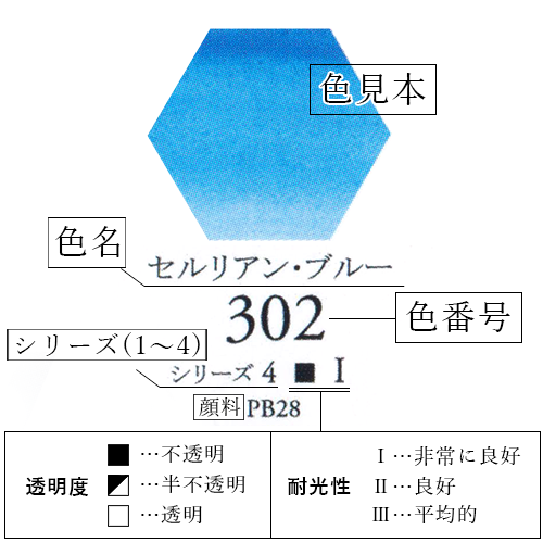 セヌリエ】セヌリエ 透明水彩絵具 ハーフパンの通販|水彩絵具の通販