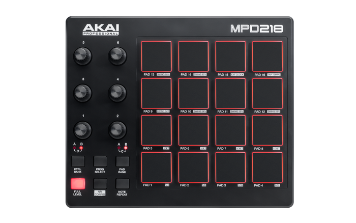Akai Pro MPD218 | よくあるご質問 : Akai Professional