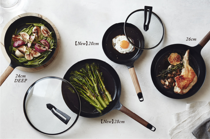 MY VERMICULAR | 「バーミキュラ フライパン」に待望の新サイズ（20cm