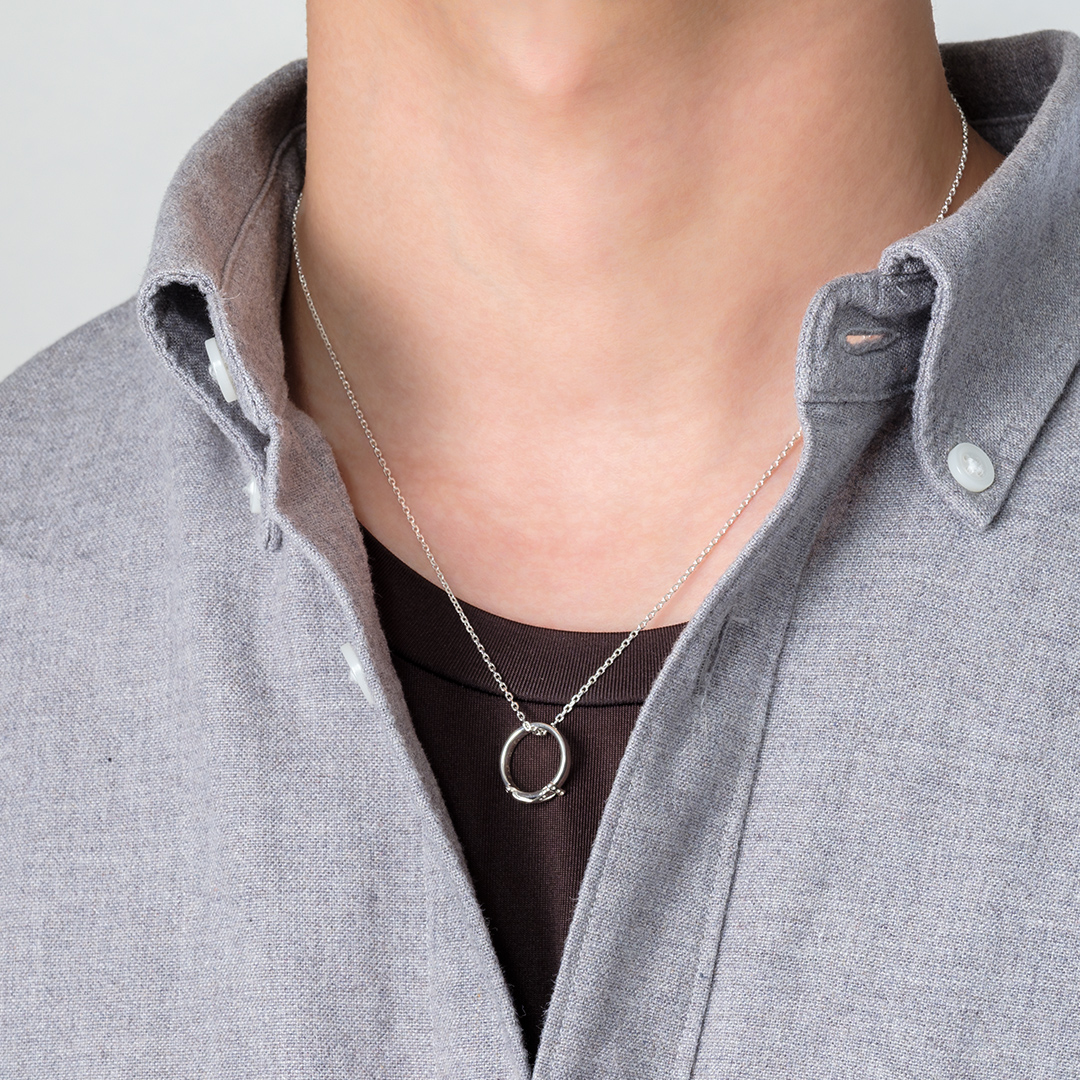 リングネックレス 爆豪勝己 シルバー 僕のヒーローアカデミア|U