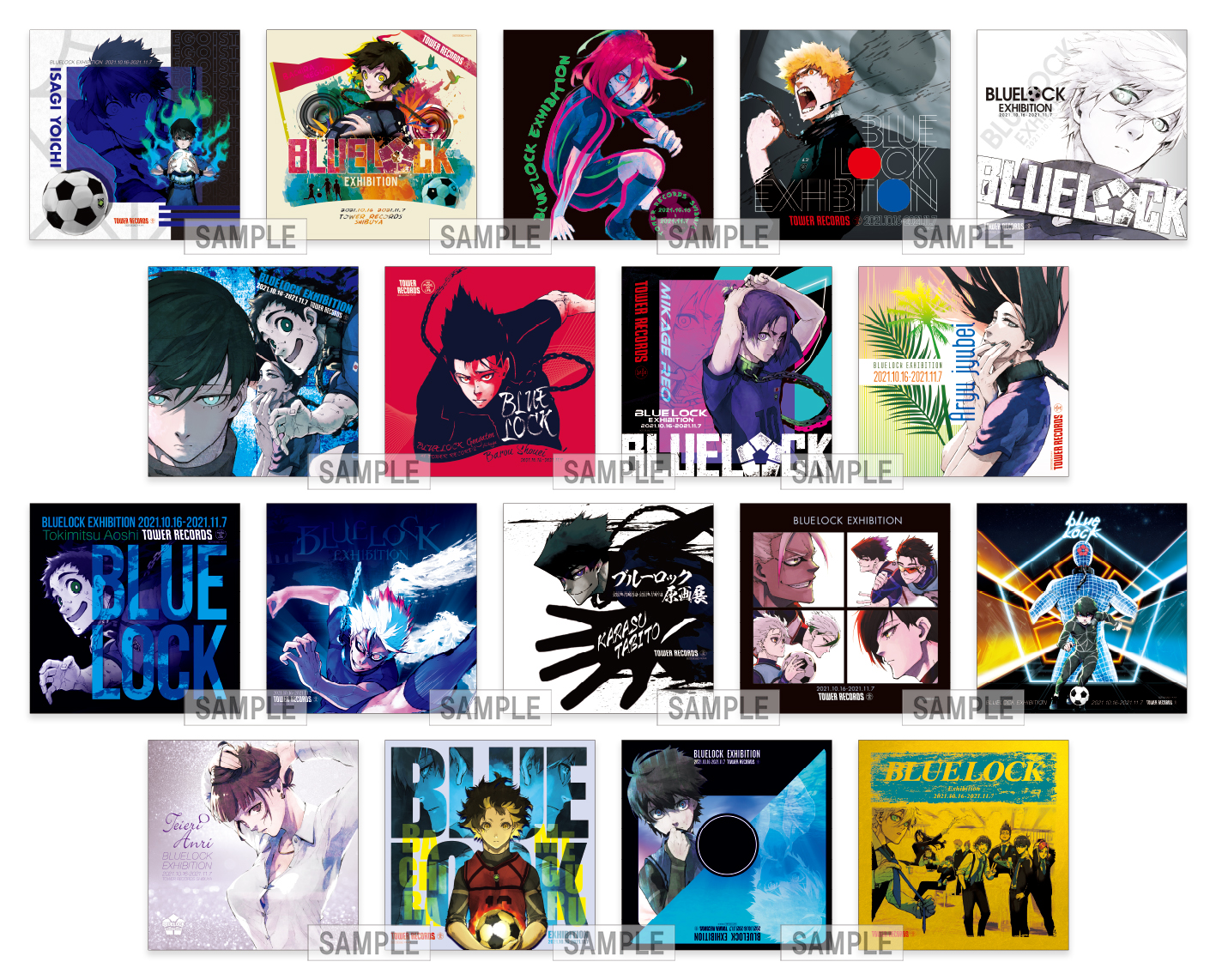 ブルーロック 初原画展 -BLUE LOCK EXHIBITION 開催決定！