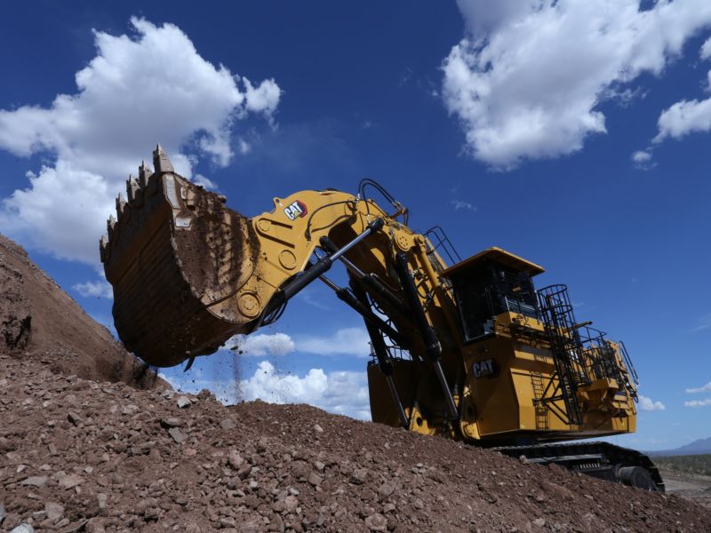 6040 Hydraulic Mining Shovel - Cleveland Brothers Cat