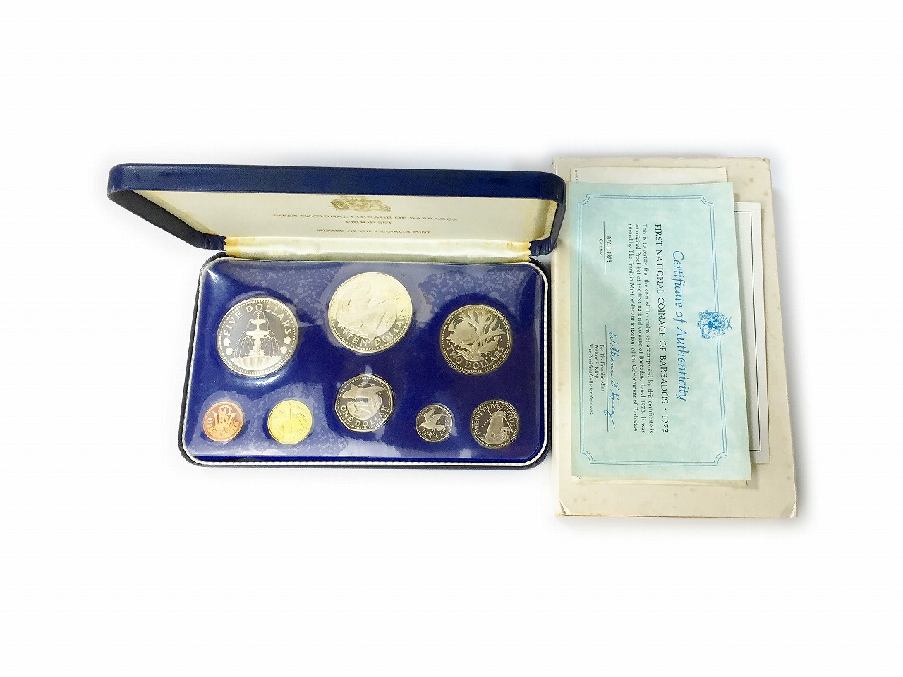 バルバドス 1973年 プルーフセット | 収集ワールド