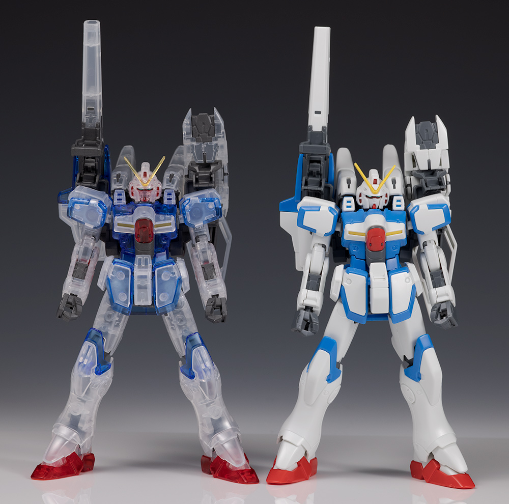 H*佐様 HG V2ガンダム セカンドV ノーマル クリア 3体セット 未組み立