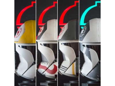 Attack of the Clones: Authentic Clone Helmets Collection