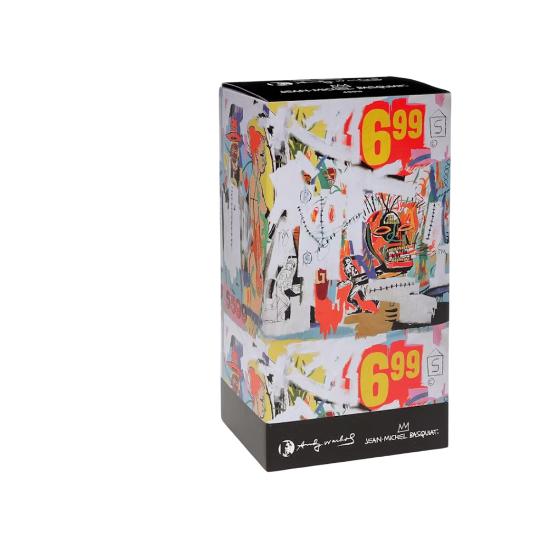 Bearbrick Andy Warhol x JEAN-MICHEL BASQUIAT #4 400% – Santé