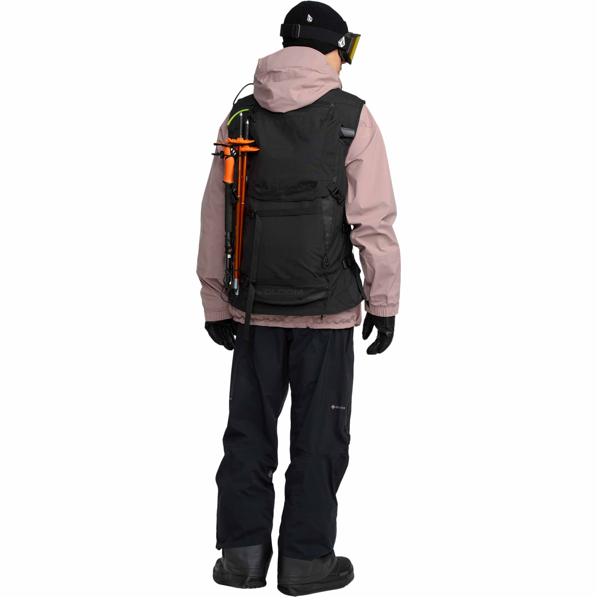 Volcom Iguchi Slack Vest Black 2026 – Sanction Skate And Snow