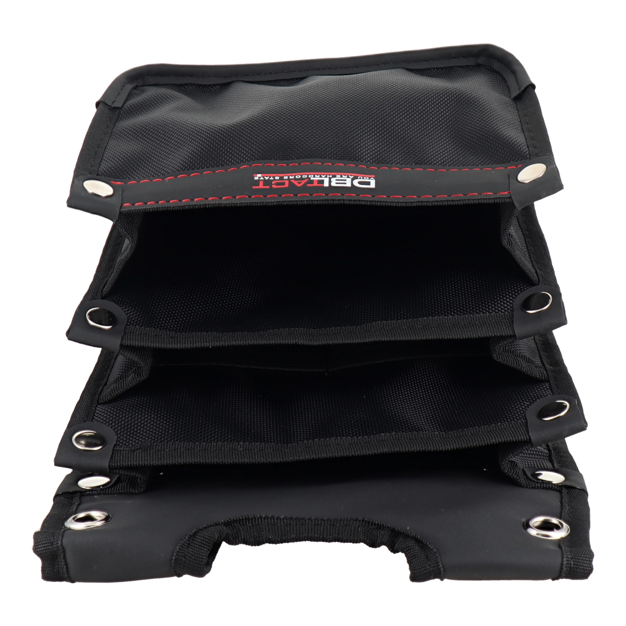 DTS-03-BK 作業ベルト・収納袋 腰袋 デュラソフトケース 電工3段