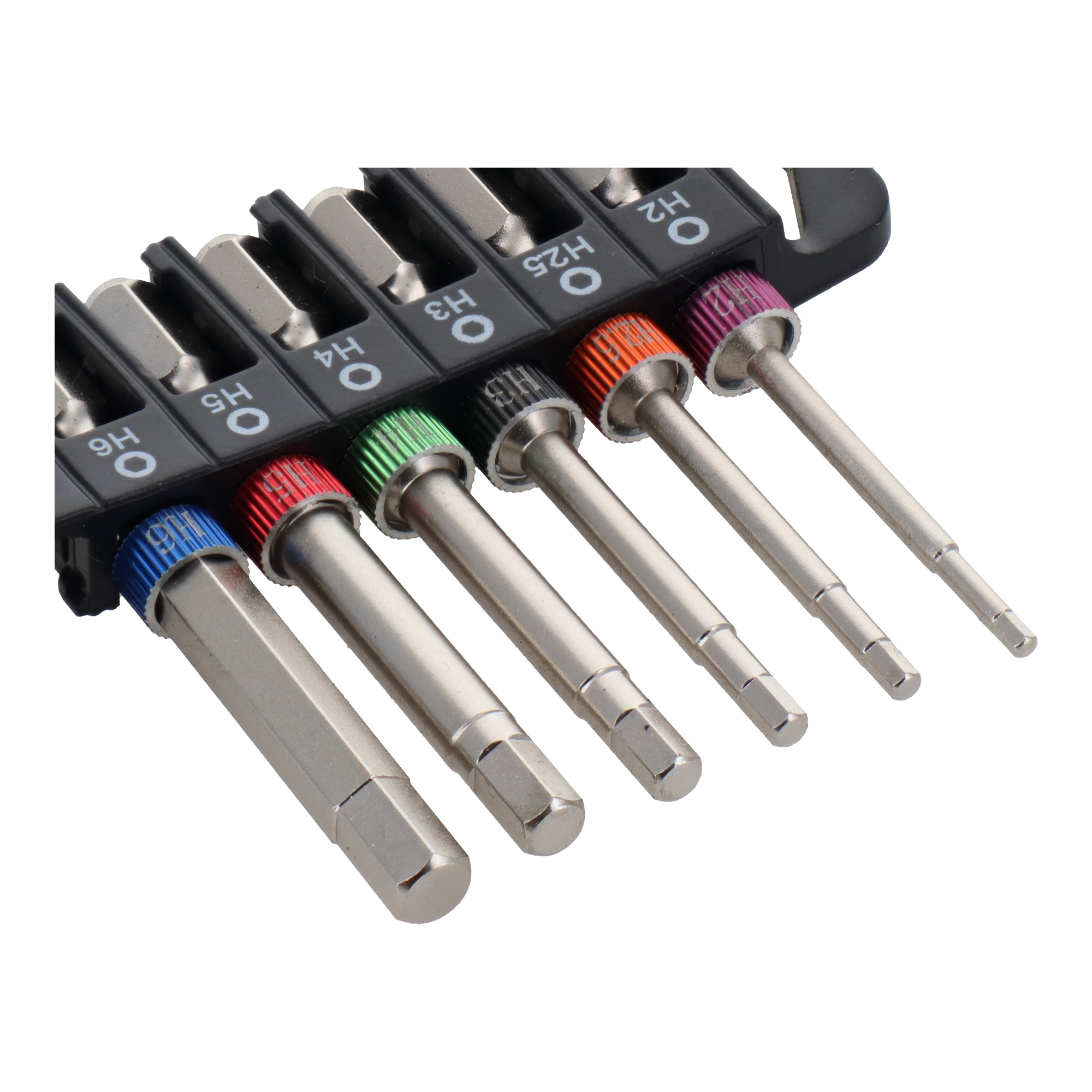 TCH-665 締め付け ビットセットソケットセット 6pcs.六角ビットセット