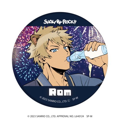 SHOW BY ROCK!!｜缶バッジ「SHOW BY ROCK!!」34/夏ver. シンガン