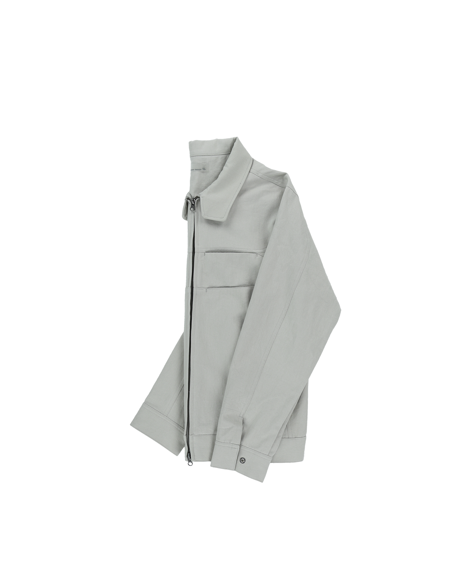 LAYER COTTON JACKET [LIGHT GREY] | SAN SAN GEAR