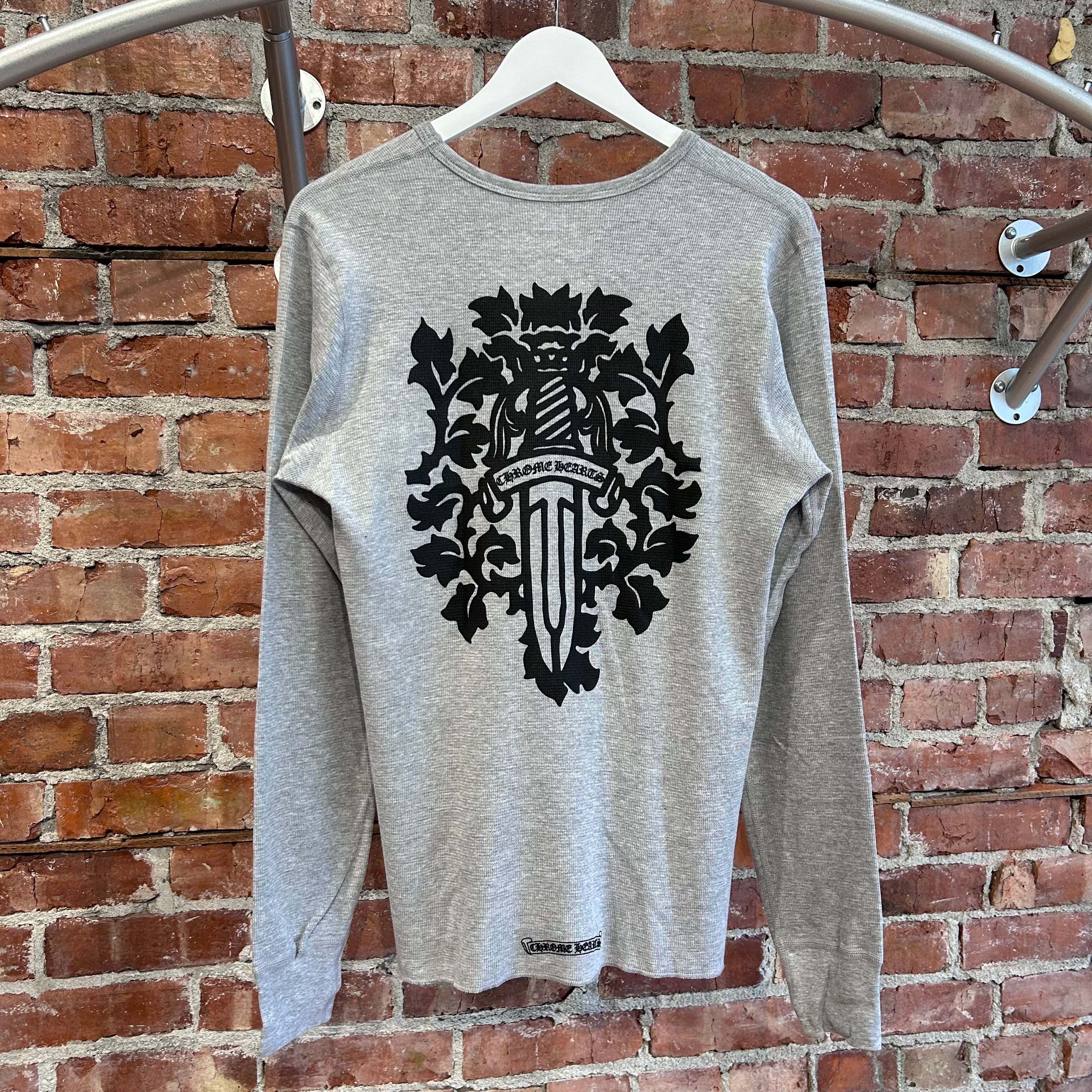 CHROME HEARTS DAGGER VINE LONGSLEEVE THERMAL 'GREY' – Sadō Room