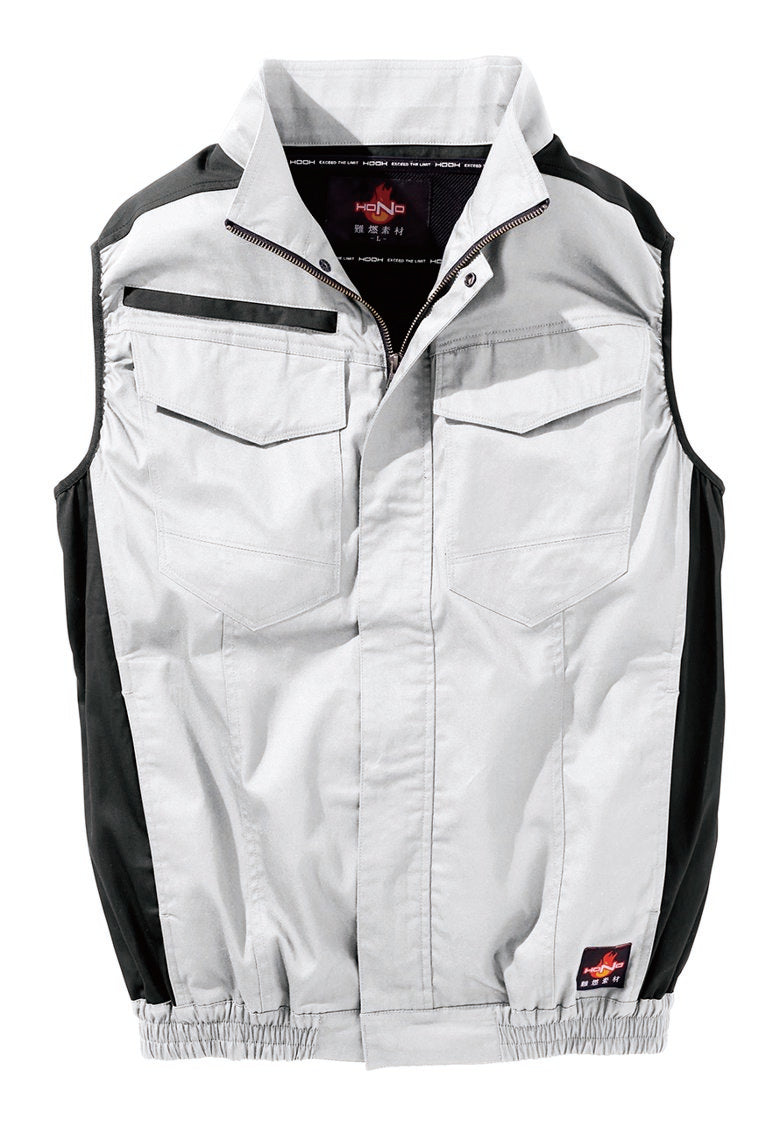 HOOH V4299 HONO 快適ウェア 難燃ファン付き ベスト S～10L | 作業服と