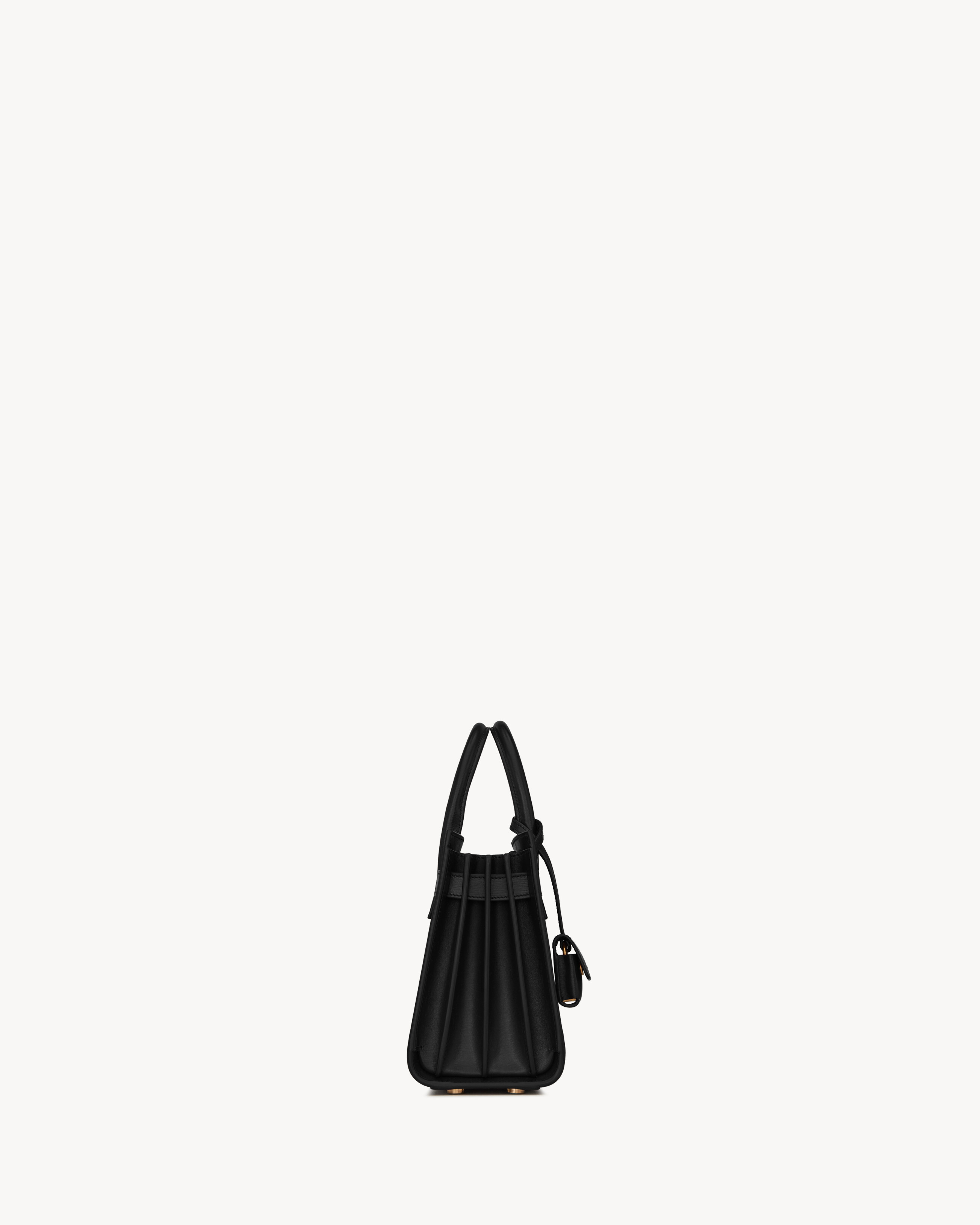 サック ド ジュール ナノ（スムースレザー） ブラック | Saint Laurent