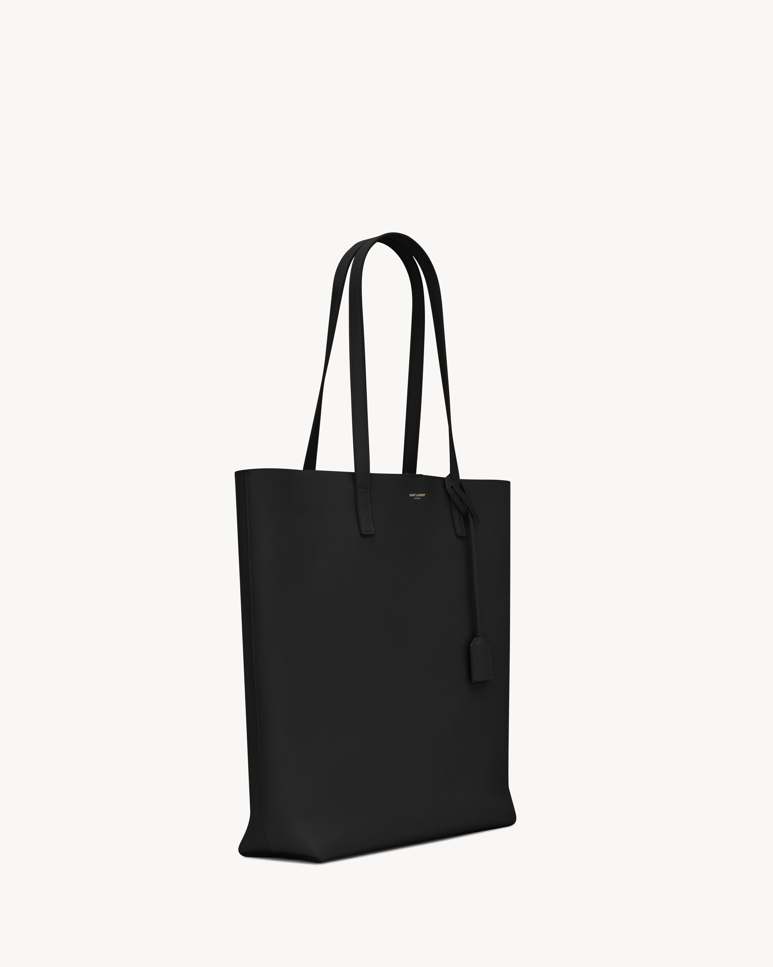 ショッピングバッグ SAINT LAURENT （レザー） ブラック | Saint
