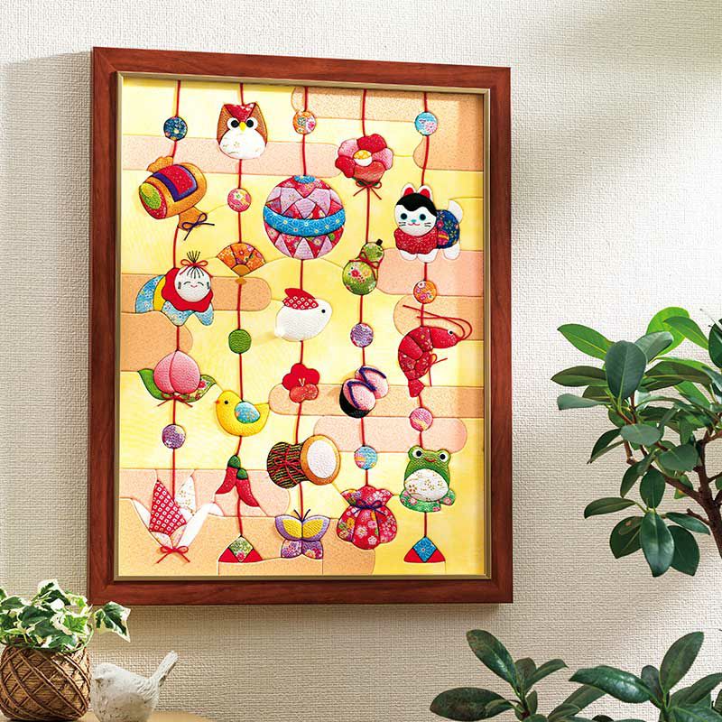 きめこみ・幸福のつるし飾り｜株式会社さくらほりきり