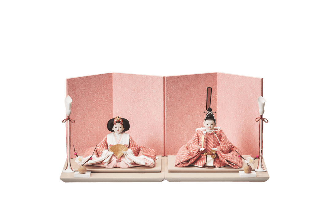 桃色のおひなさま – 人形工房 左京