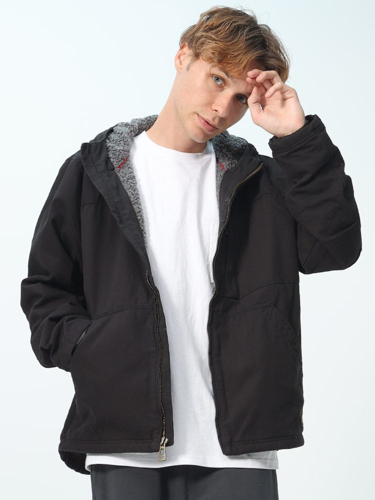 Dickies (ディッキーズ) 裏ボア フルジップ ジャケット DUCK SHERPA