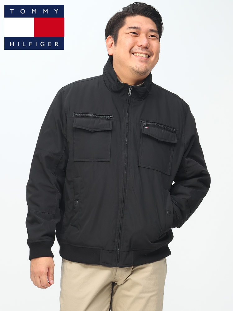 TOMMY HILFIGER トミーヒルフィガー ミリタリージャケット 中綿