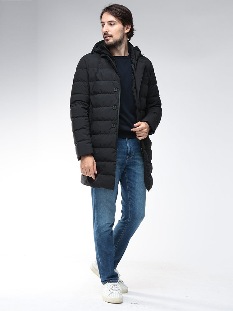 HERNO (ヘルノ) フード付き 撥水 防風 ダウンコート PRO-METEO