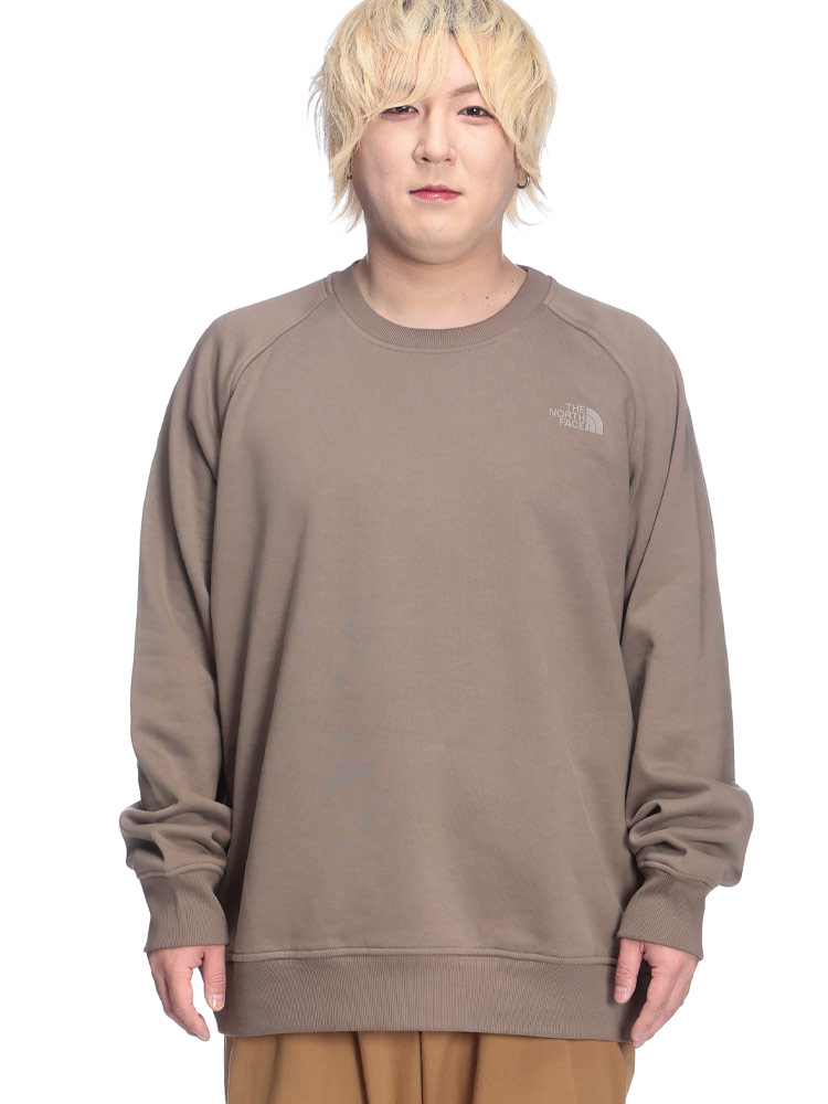 スウェット トレーナー ボックスロゴバックプリント クルーネック