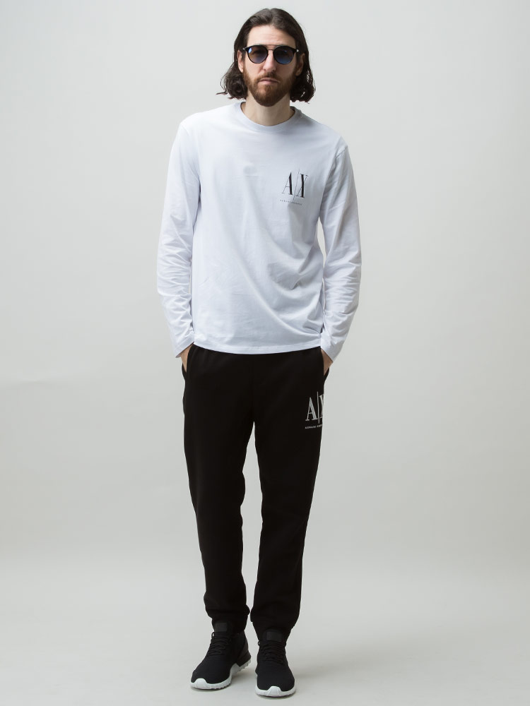 ARMANI EXCHANGE (アルマーニエクスチェンジ) 裏毛 ロゴ刺繍