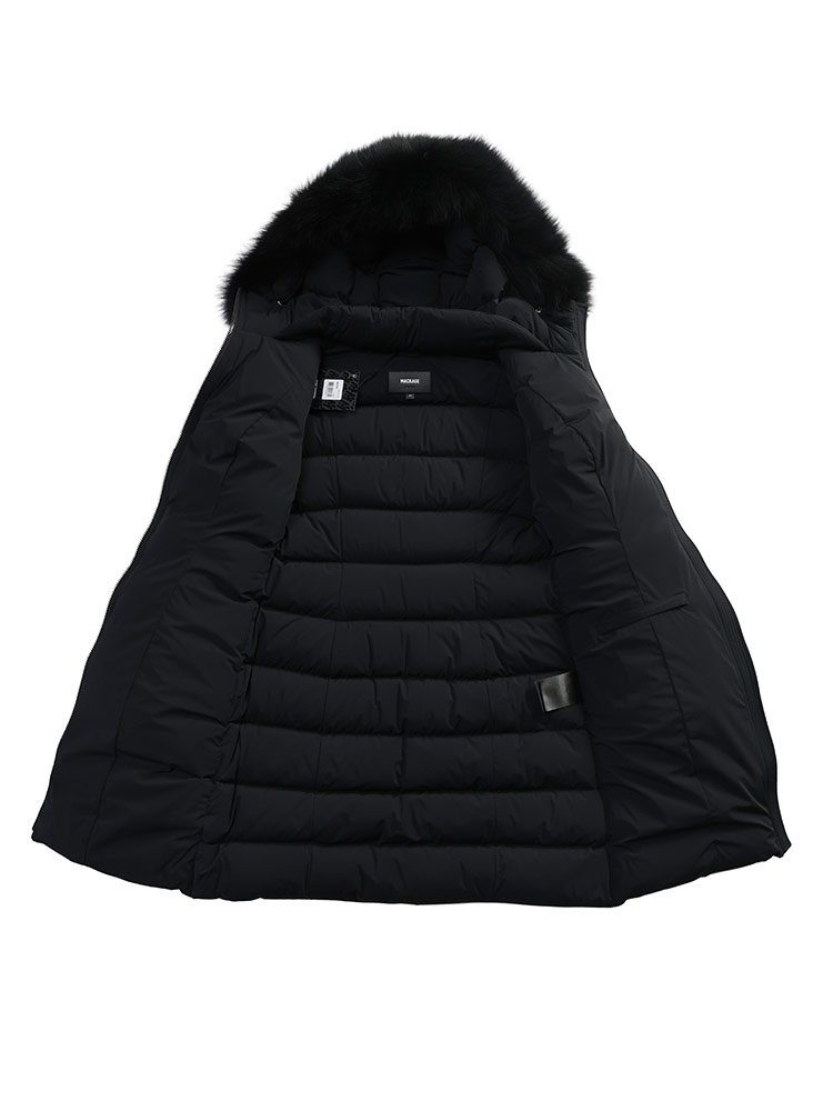 MACKAGE (マッカージュ) ファーフード ストレッチ ダウンコート ファー