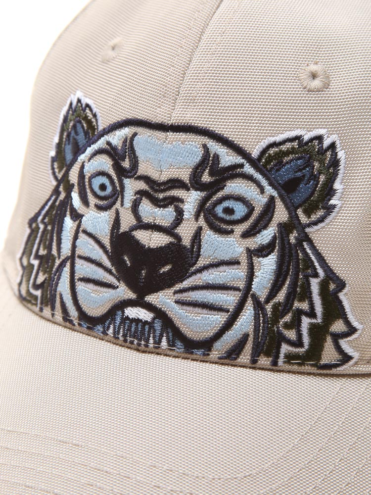 KENZO (ケンゾー) タイガー刺繍 マジックテープアジャスター キャップ