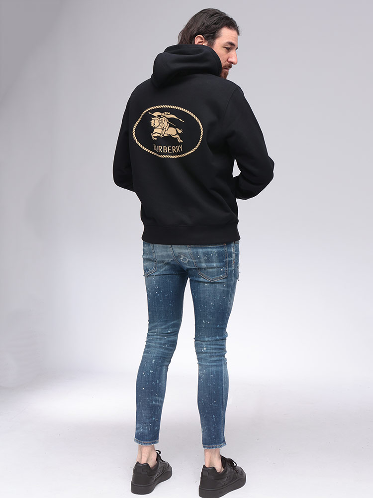 BURBERRY (バーバリー) ナイトスタンプ コットン プルオーバー