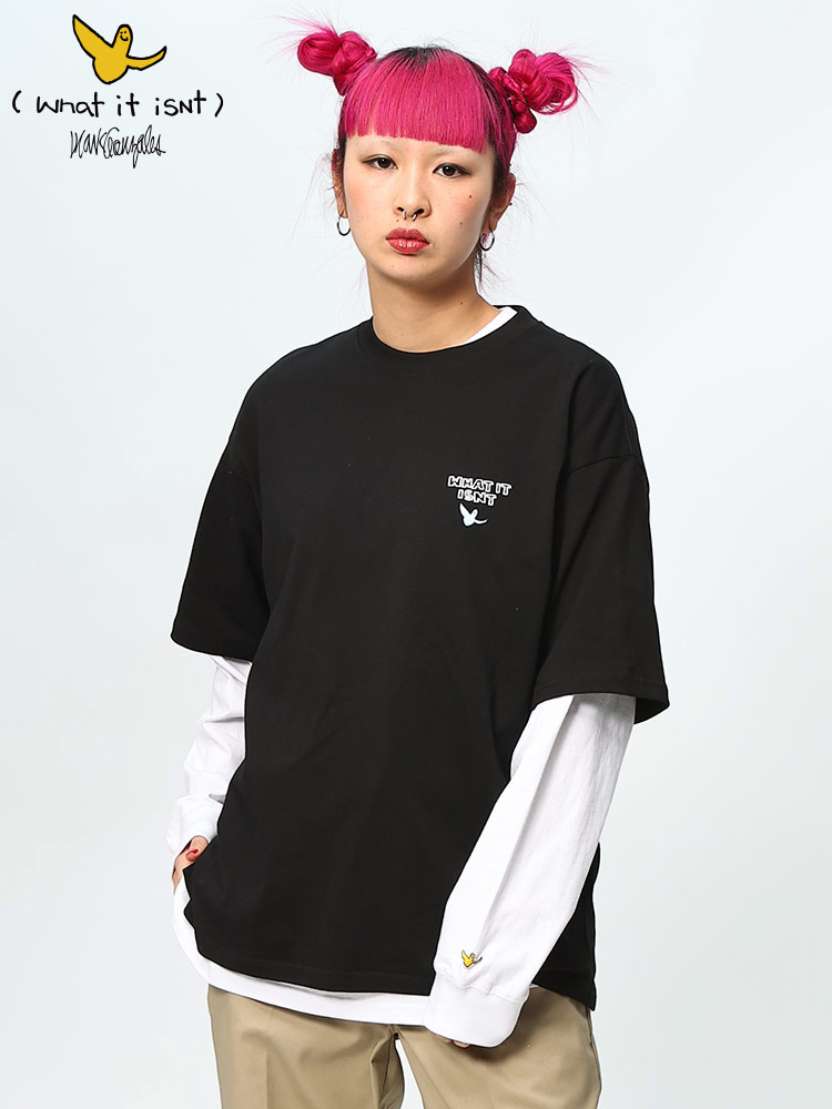 Mark Gonzales (マークゴンザレス) バックプリント クルーネック 半袖