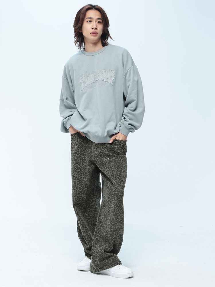 THRASHER (スラッシャー) ピグメント加工 スウェット トレーナー